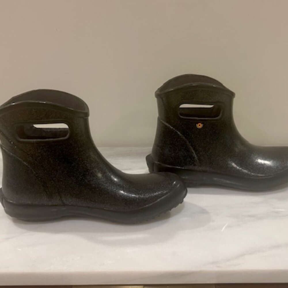 Women's Waterproof Bogs Rain Boots - Size 6 - Picture 4 of 6